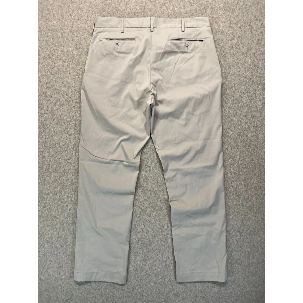 Polo Ralph Lauren Mens Chino Trouser Pants‎ Khaki Stretch Classic Fit Golf 36x32